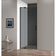 Душевая дверь Cezares Slider B-1 100-90х195 тонированная, черная (SLIDER-B-1-90/100-GRIGIO-NERO)