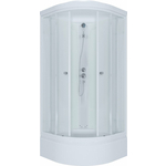 Душевая кабина Triton Ультра 100x100 задние стенки матовые, стекла прозрачные (Щ0000039047)