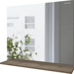 Зеркало Grossman Тенза 85х72 с полкой, веллингтон (208501)