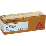 Картридж лазерный Ricoh SP C360E 408190 пурпурный (1500стр.) (408190)