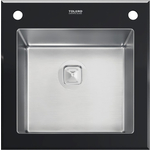 Кухонная мойка Tolero Ceramic Glass TG-500 черный (765048)