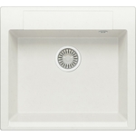 Кухонная мойка Polygran Argo 560 №36 белый хлопок (473370)