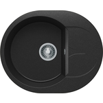 Кухонная мойка Polygran Atol 620 №16 черный (678958)
