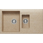 Кухонная мойка Polygran Brig 870 №302 песочный (627413)
