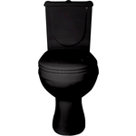 Унитаз-компакт Оскольская керамика Ирида черный (4603764564236)