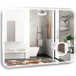 Зеркало Mixline Эльза 80х55 сенсор, подсветка, с увеличением (4630104801423)