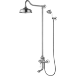 Душевая система Lemark Villa с верхним душем и поворотным изливом (LM4862C)