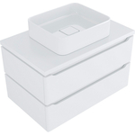 Тумба под раковину Mixline Виктория 81х48 софт белый (4630099745863)