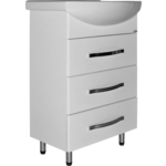 Тумба под раковину Mixline Диамант 50х31 белая (4640030866748)