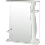 Зеркальный шкаф Mixline Классик 55х68 левый, белый (4640030867295)
