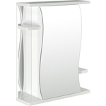 Зеркальный шкаф Mixline Классик 55х68 правый, белый (4640030867288)