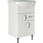 Тумба под раковину Mixline Комфорт 46х27 белая (4640030867226)