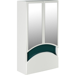 Зеркальный шкаф Mixline Радуга 46х80 зеленый (4640030866793)