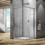 Душевой уголок Good Door Lira CR-80-C-CH 80х80 прозрачный, хром (ЛИ00012)