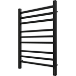 Полотенцесушитель электрический Point П9 500х800 диммер справа, черный (PN71858B)