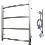 Полотенцесушитель электрический Point П4 500х600 хром (PN04156E)