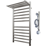 Полотенцесушитель электрический Point П11 400х800 с полкой хром (PN10148SPE)