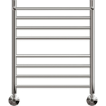 Полотенцесушитель водяной Point П7 500х600 с полкой, хром (PN10156SP)