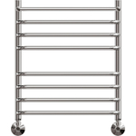 Полотенцесушитель водяной Point П7 500х600 с полкой, хром (PN09156SP)