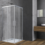 Душевой уголок Vincea Soft VSS-3SO 90х90 прозрачный, хром (VSS-3SO900CL)