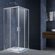 Душевой уголок Vincea Alpha VSS-3AL 80х80 прозрачный, хром (VSS-3AL800CL)