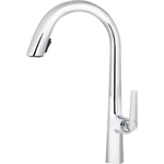 Смеситель для кухни Kaiser Strike выдвижной, хром (09066)