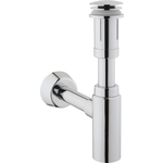 Сифон для раковины Vitra металлический, с донным клапаном (A45154)