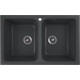 Кухонная мойка GreenStone GRS-15-343 антрацит