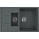 Кухонная мойка GreenStone GRS-21K-343 антрацит