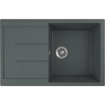 Кухонная мойка GreenStone GRS-25-343 антрацит