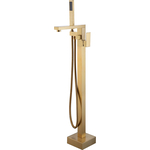 Смеситель для ванны Abber Daheim напольный, золото матовое (AF8215G)