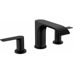 Смеситель для раковины Hansgrohe Vivenis с донным клапаном, черный матовый (75033670)