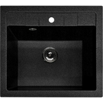 Кухонная мойка GranFest Quadro GF-Q-561 черный