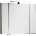 Зеркальный шкаф Aquanet Эвора 100 с подсветкой, дуб антик (182998, 179947)