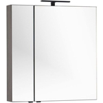 Зеркальный шкаф Aquanet Эвора 80 с подсветкой, дуб антик (182741, 178249)