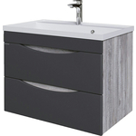 Тумба под раковину Grossman Талис 79х44 бетон пайн/графит (108013)