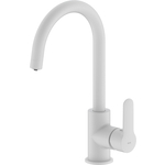 Смеситель для кухни IDDIS Cuba белый матовый (CUBWTFJi05)