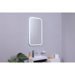 Зеркало Alcora Compact (Mini) Led 40х70 сенсорный выключатель (ЗЛП852 Super Pack)