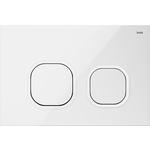 Кнопка смыва IDDIS Uniglass белый (UNG01GWi77)