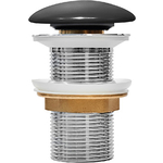 Донный клапан IDDIS Optima Home черный матовый (OPHBM00i88)