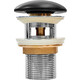 Донный клапан IDDIS Optima Home черный матовый (OPHBM0Wi88)