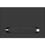 Кнопка смыва Cersanit Estetica пластик, черный матовый (64112)