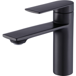 Смеситель для раковины Orange Berni черный (M09-021b)