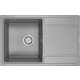 Кухонная мойка Paulmark Flugen серый металлик (PM217850-GRM)
