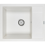 Кухонная мойка Paulmark Optimum белый (PM216050-WH)