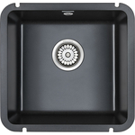 Кухонная мойка Paulmark Unter черный (PM204543-BL)