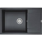 Кухонная мойка Paulmark Verlass черный металлик (PM317850-BLM)