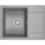 Кухонная мойка Paulmark Weimar серый металлик (PM216550-GRM)
