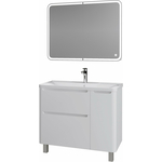 Мебель для ванной Grossman Адель 100х45 напольная, белая