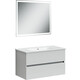 Мебель для ванной Sancos Urban 90 два ящика, белый глянец